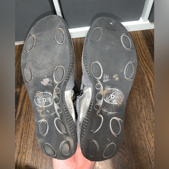 Primigi Kids Metallic Boots Leather Silver 3.5/35 - Picture 6 of 6